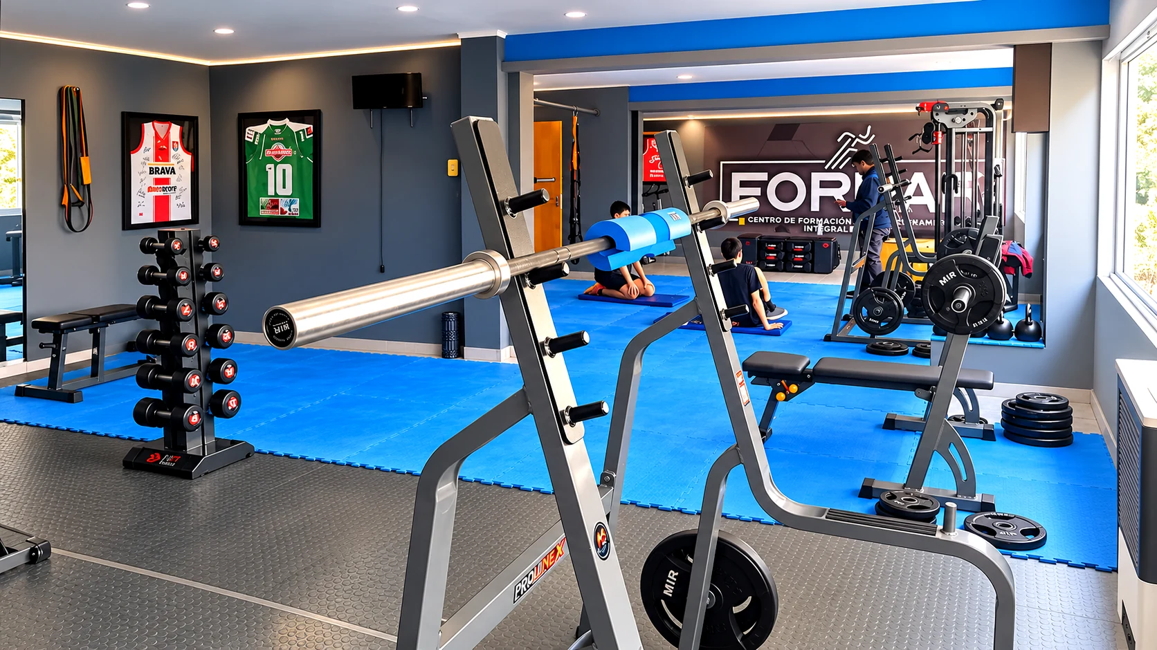 Gimnasio del Centro de Alto Rendimiento FORMAR