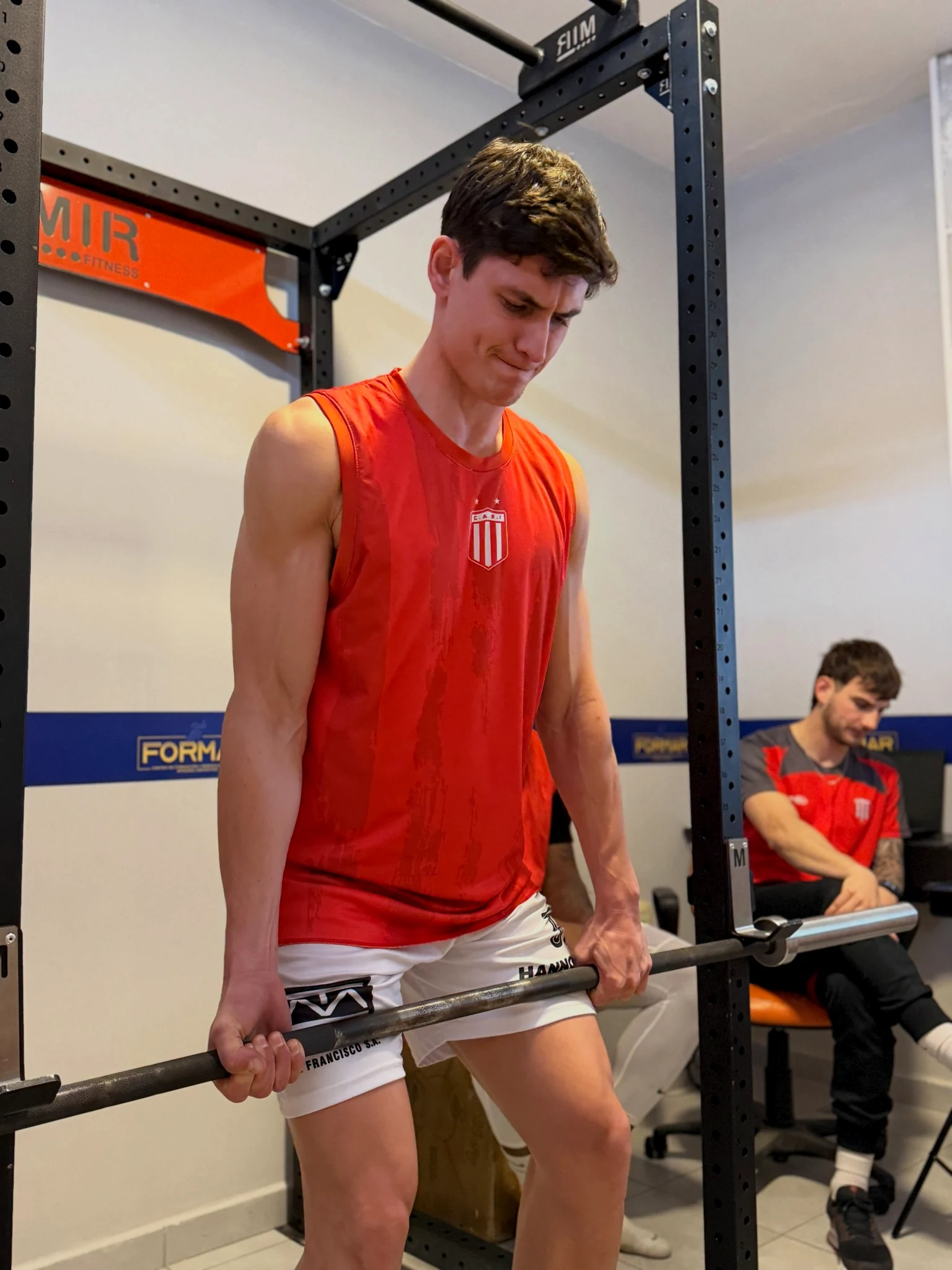 Evaluación de fuerza en deportista profesional